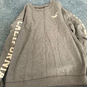 Grey Hollister Crew Neck